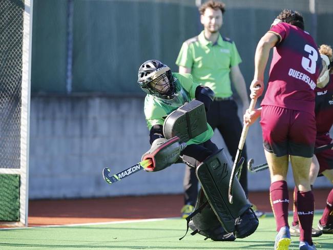 Gold Coast Hockey player Quintyn Leakey-Vella. Image: Supplied.