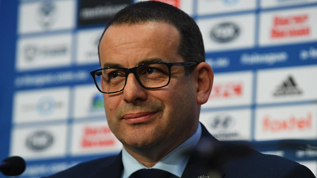 Melbourne Victory Chairman Anthony Di Pietro (AAP Image/James Ross) NO ARCHIVING