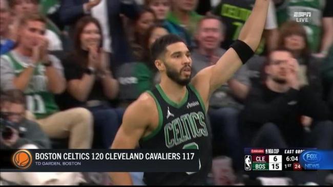 Boston hand 15-straight Cavs first loss