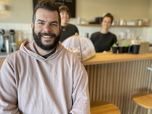 Peter Tsiakalakis has opened Me Coffee Merchants in the Coolum Park shopping complex.