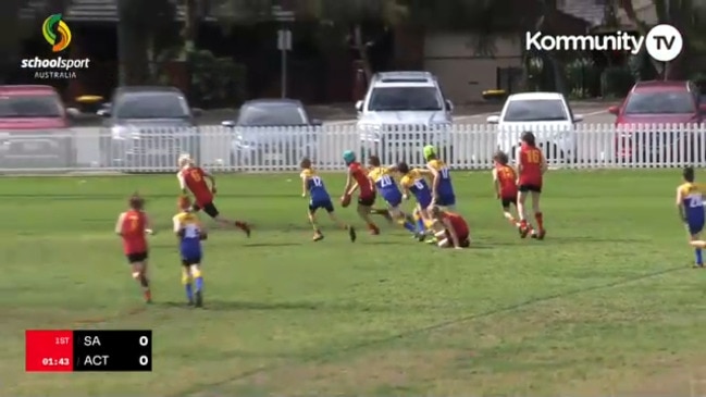 Replay: SSA U12 Australian Football - SA v ACT (Boys)