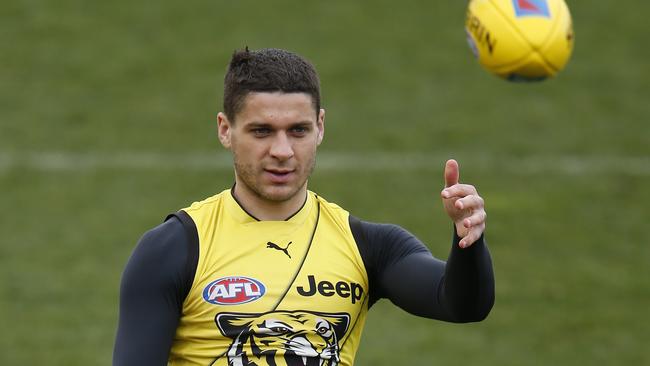 Dion Prestia has gone under the radar as a SuperCoach midfield option. Picture: Darrian Traynor/Getty Images.