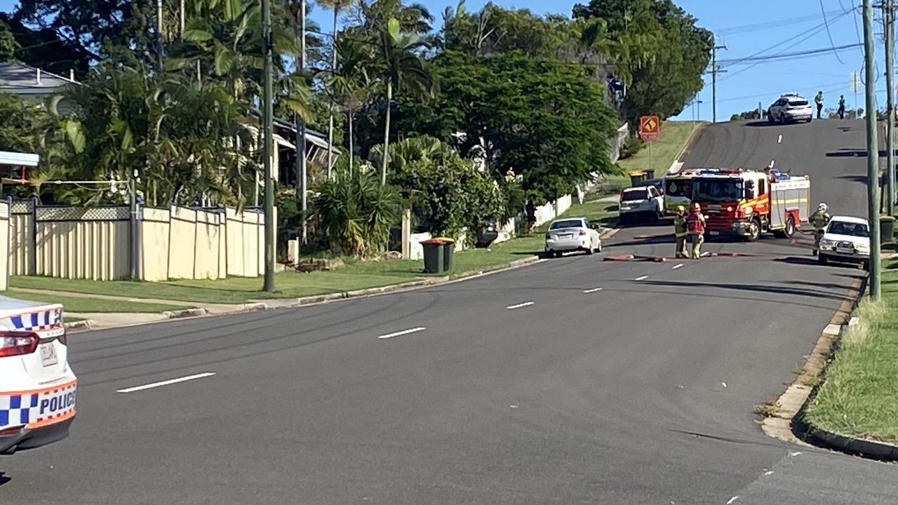 Emergency crews are on scene at a gas leak incident in West Gladstone on Scenery St.