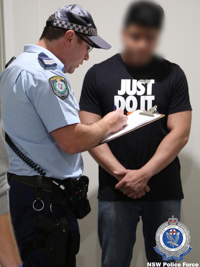 A 28-year-old man was arrested at a unit at North Rocks and charged with four counts of supply prohibited drug