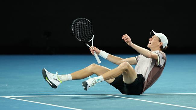 Sweet victory. Photo by Cameron Spencer/Getty Images.