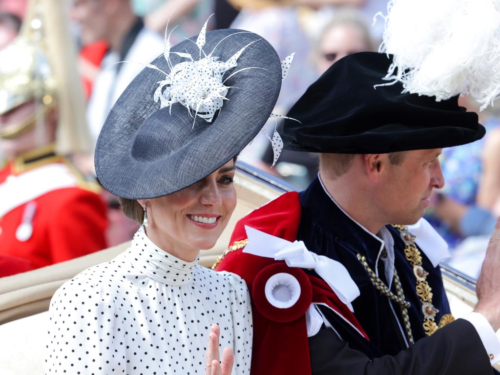 The royal couple received a rapturous reception. Picture: Getty Images