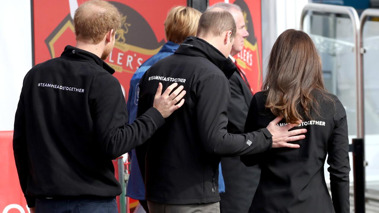 The Princes and Kate made a formidable team. Picture: Chris Jackson/Getty Images.