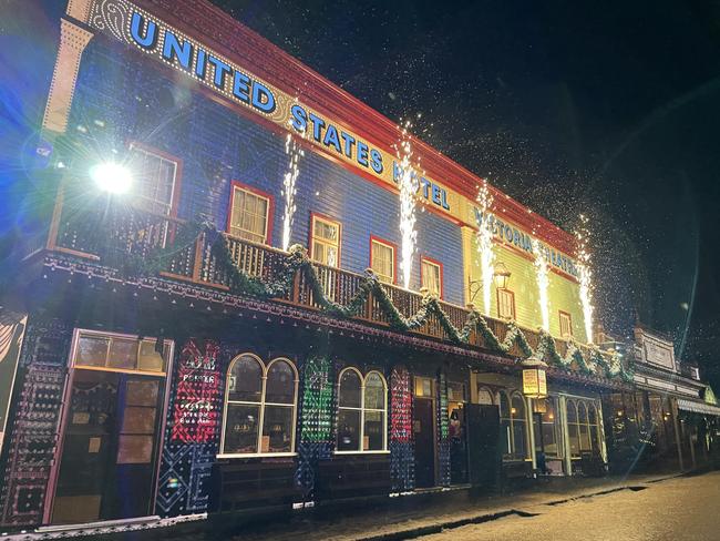 Winter Wonderlights at Sovereign Hill on June 26, 2023.