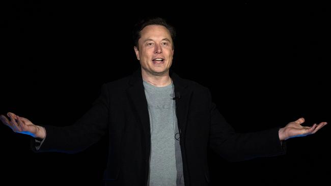 Majority Twitter users want chief executive Elon Musk to step down. Picture: Jim Watson/AFP