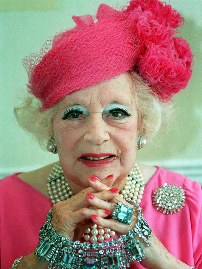 Barbara Cartland.