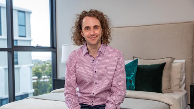 New tenant and psychologist Daniel Jones was intrigued by the good location being close to Westfield and to Sutherland Hospital, and affordable price. Picture: Supplied