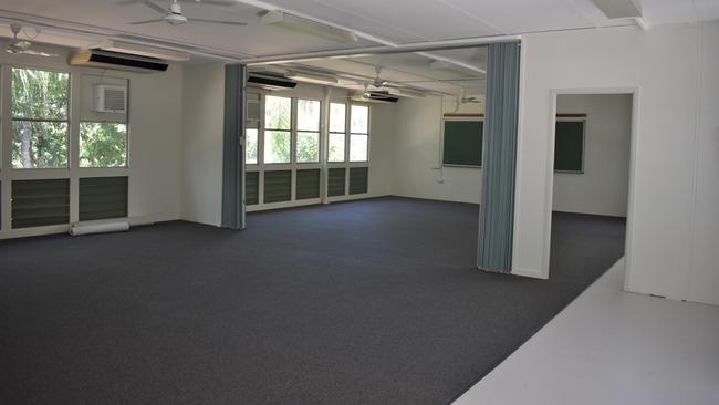 Inside the newly refurbished classroom which will be "tech-free".