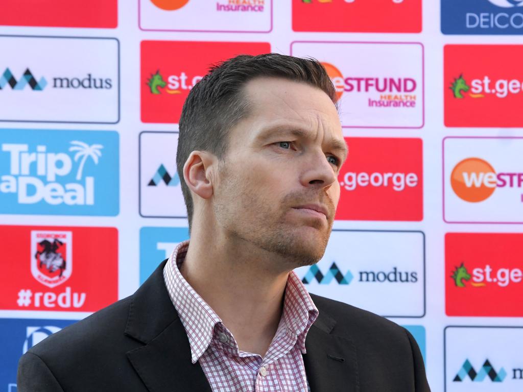 Ryan Webb is set to depart his role as CEO of the Dragons. Picture: Simon Bullard