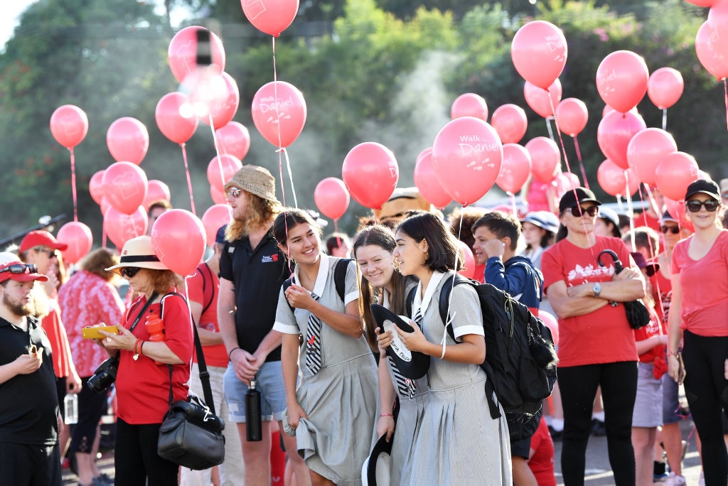 The 15th annual 'Walk for Daniel' on the Sunshine Coast. Photo: Patrick Woods. Picture: Patrick Woods