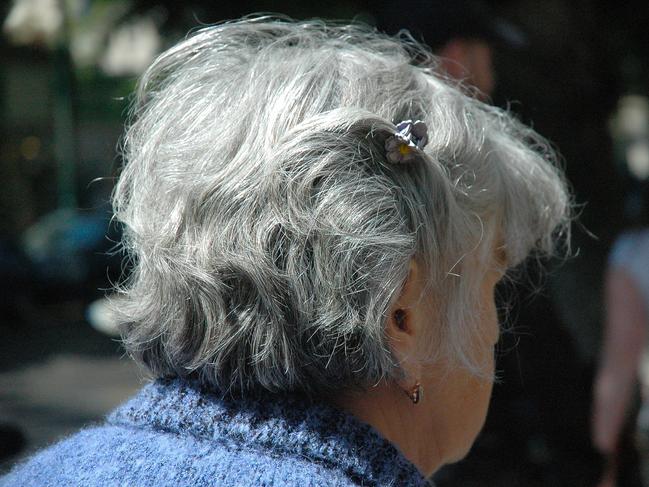 Elderly woman generic. Townsville