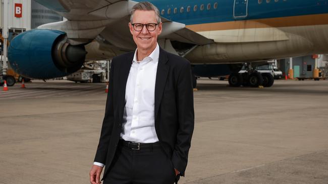 Former Sydney Airport CEO Geoff Culbert says he is honoured to be appointed the next president of the BCA. Picture: Justin Lloyd.