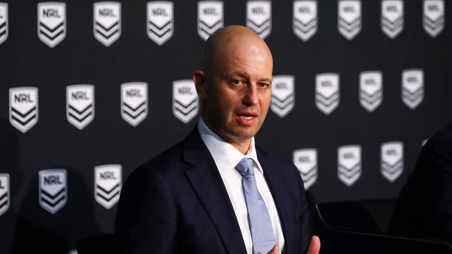 NRL CEO Todd Greenberg handed down a raft of sanctions. Picture: Matrix