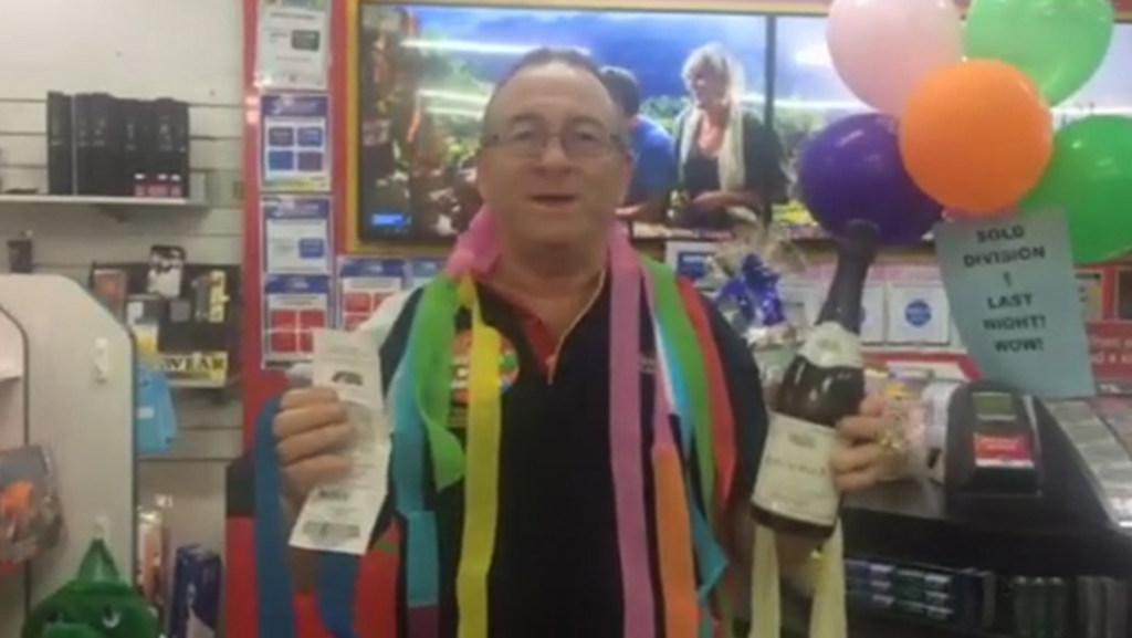 Newsagent celebrates Cairns lotto win