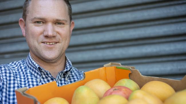 Local start-up Trust Provenance is currently piloting its blockchain technology on the mango supply chain. Pictured is co-founder Andrew Grant. Picture: Heidi Lewis