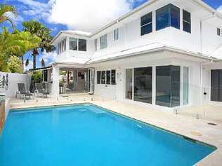 WATER VIEWS: This modern home at Noosa Waters offers plenty of inside-outside living options. Picture: Contributed