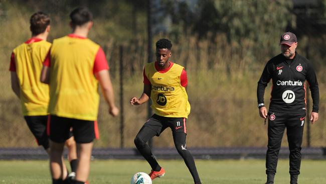 Bruce Kamau has left the Wanderers to join Greek club OFI. Picture: Matt King/Getty Images