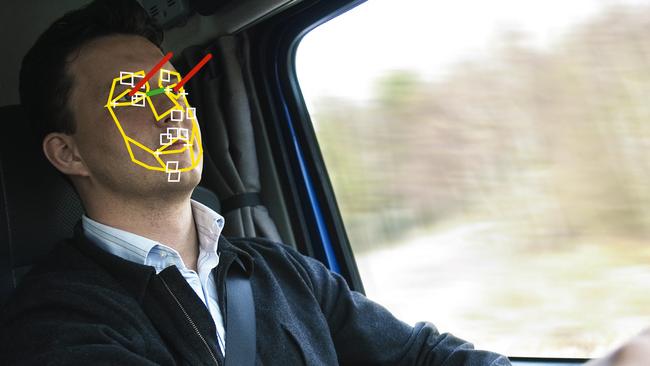 On-board cameras can scan a driver’s face to see whether they are paying attention. Picture: Supplied.