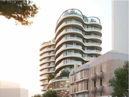 Artist impressions of 36-148 New South Head Road, Edgecliff