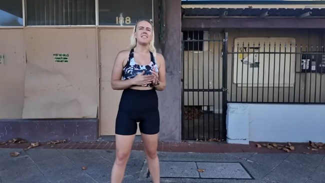 Thousands across Perth are homeless while thousands of houses sit vacant. Picture: YouTube/BrookoMoves