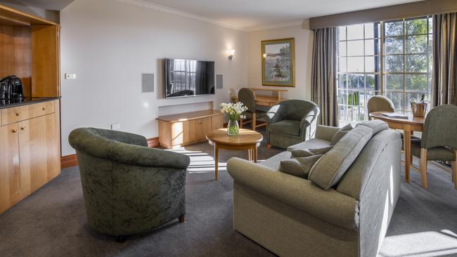 The spacious Golf Suite at Country Club Resort. Picture: Supplied