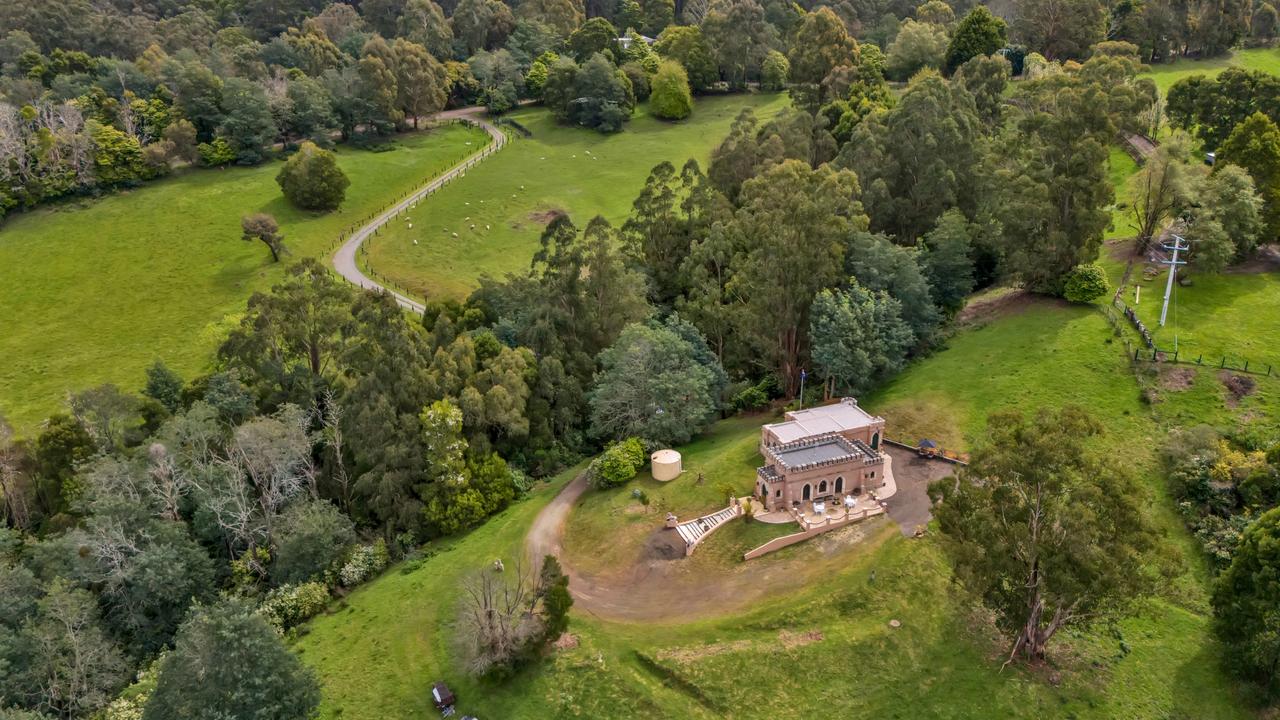 The castle is set on 27.5ha of rolling hills and fields.