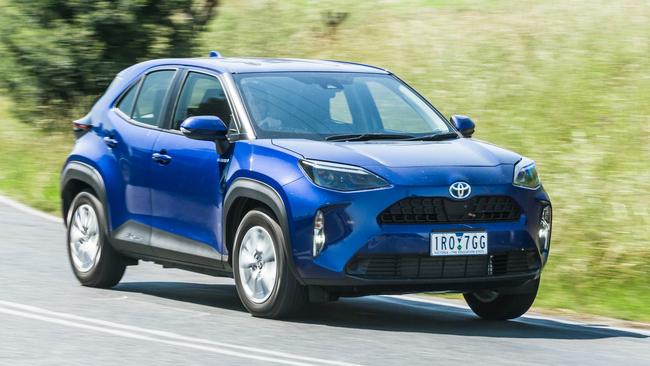 The Toyota Yaris Cross took out the best city SUV category. Photo by Thomas Wielecki.