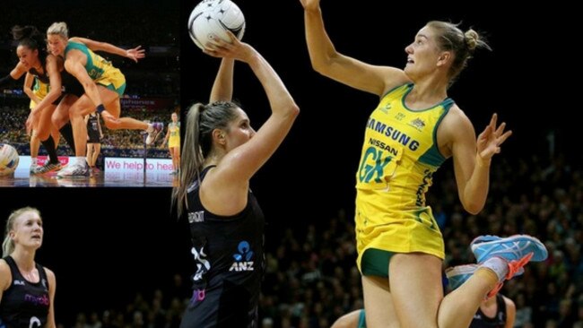 Former Australian defender Julie Corletto has been giving advice to the Australian netball team.