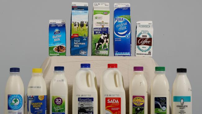 The price of Woolworths own label milk will go up by 10c per litre. 