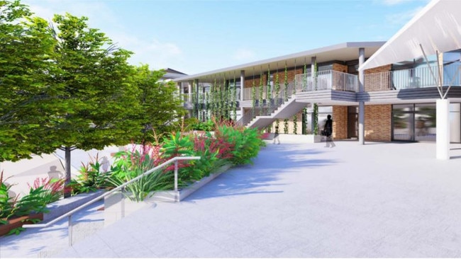 What the school’s ‘Master Plan’ could look like … artist impression by William Clarke College