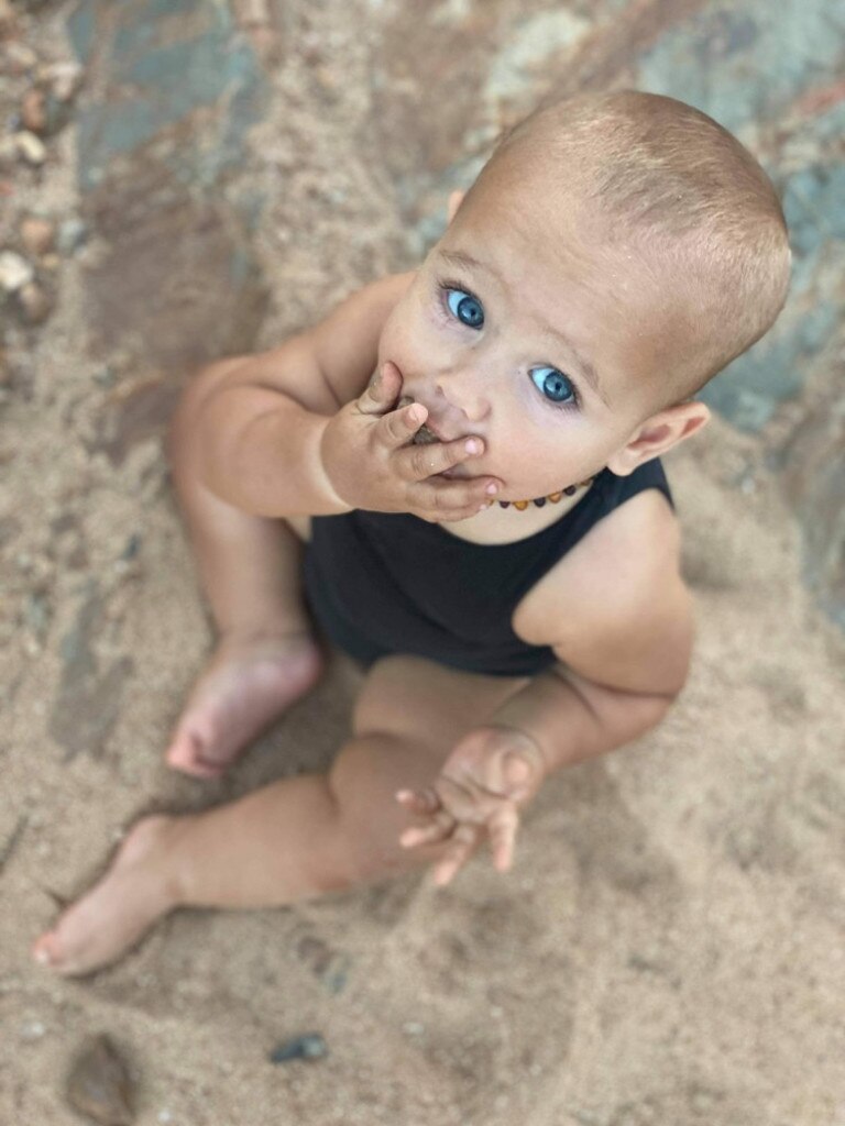 Kenzo Roddenby has been named the NT's cutest baby by NT News readers. Picture: Supplied