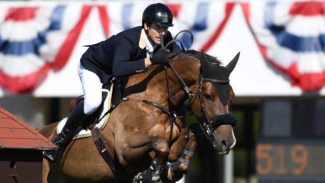 Rowan Willis was left out of the Australian equestrian team in a controversial decision. Picture: NurPhoto/Getty Images