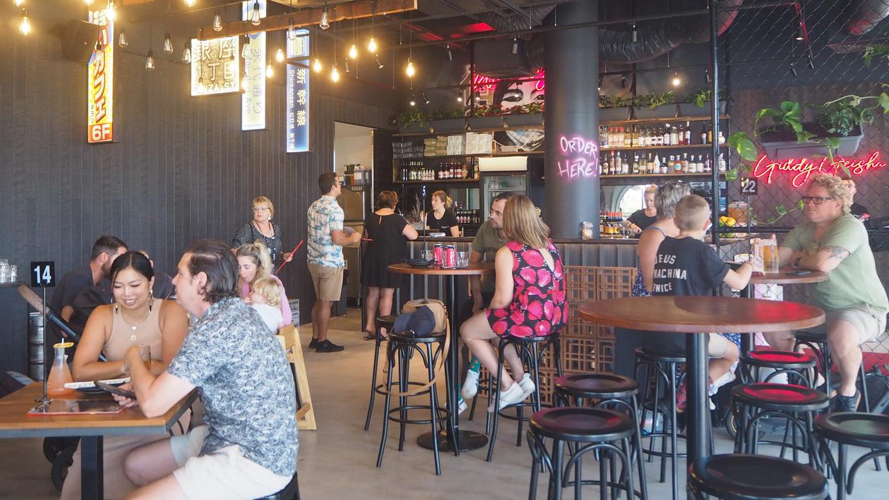 Sunshine Coast restauranter Tony Kelly opened Giddy Geisha at the Maroochydore CBD.