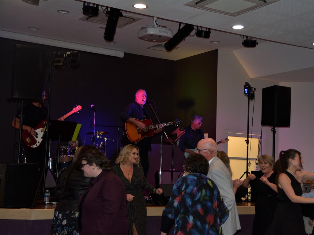 Witch Doctor brought the crowd to the dance floor at Warwick's Coppers Ball charity event on Saturday night.