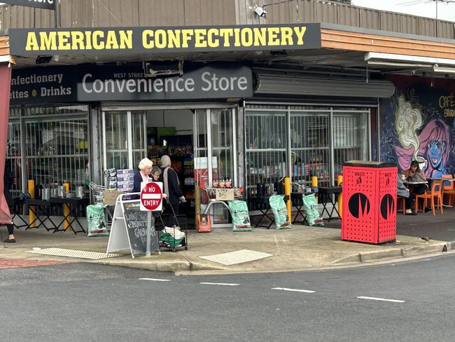 A firebombed vape shop in West St Hadfield, Melbourne, has reopened. Picture: Supplied