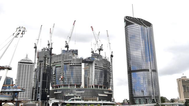 Star Casino is set to open at the Queens Wharf in late 2023, but needs to prove to the government it’s suitable to hold a licence. Picture: NCA NewsWire / John Gass