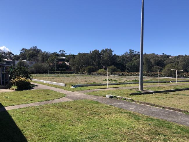 The abandoned former North Manly Bowling Club at Nolans Reserve will transform into a 3000 sqm gymnastics facility. Picture: Jim O'Rourke