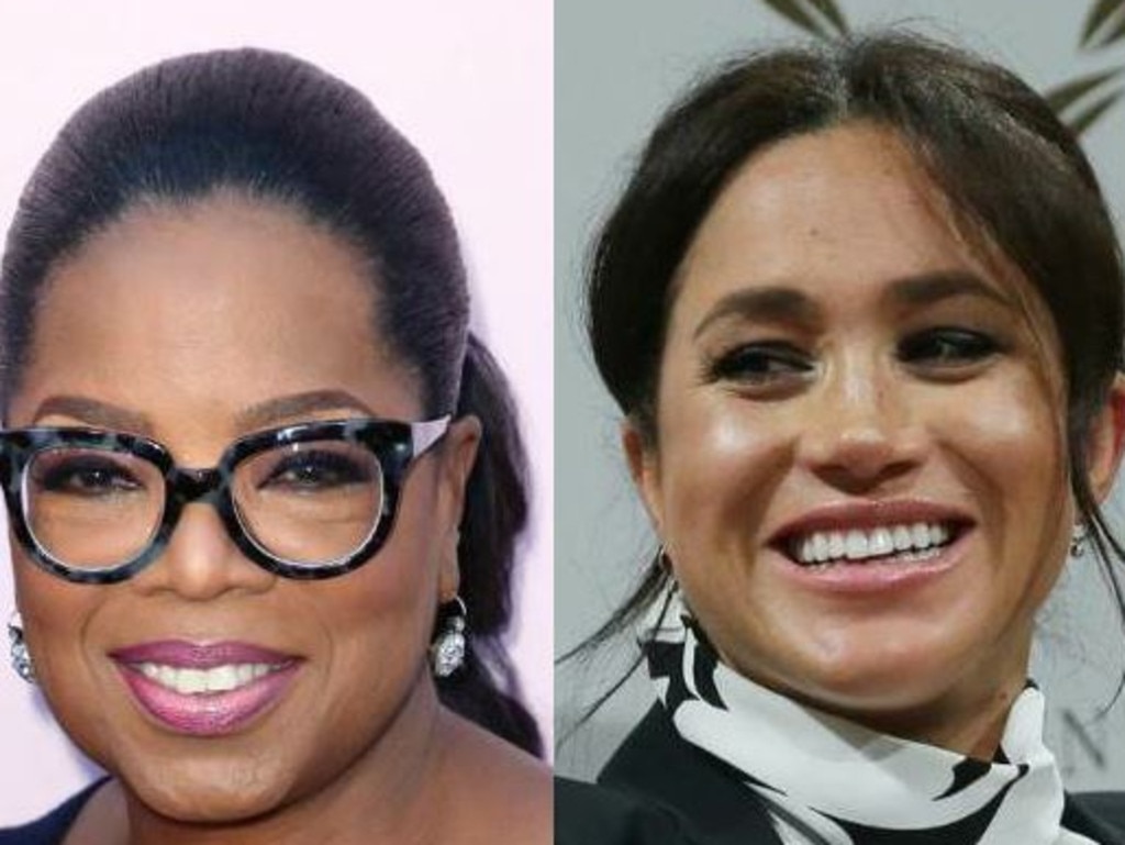 Oprah Winfrey and Meghan Markle. Picture: Supplied