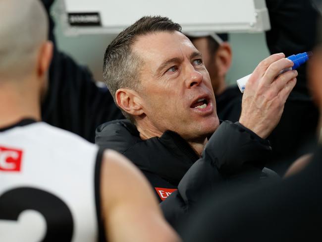 Rookie coach Craig McRae has rejuvenated the Pies. Picture: AFL Photos/Getty Images