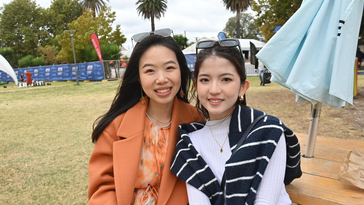 Spectators enjoying the Community Day at the Adelaide Equestrian Festival. Picture: Keryn Stevens