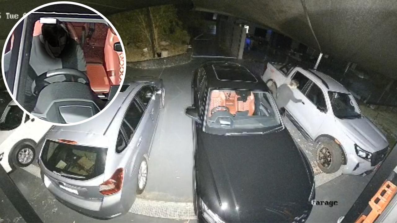 ‘It’s scary’: Brazen thief attempts to steal theme park boss’ cars