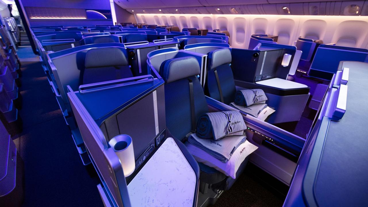 United Airlines Polaris Class is the airline’s answer to everything travellers could wish for. Picture: Supplied