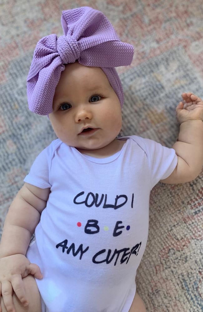 9. Violet – could she be any cuter? Picture: Brittany Muir.