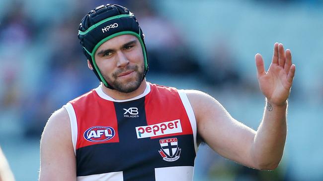 The Saints selected Paddy McCartin ahead of Christian Petracca in the 2014 draft. Picture: Michael Klein