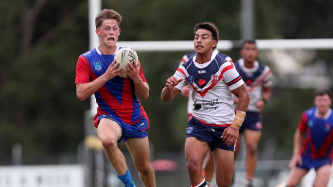 Jack Thompson transformed Newcastle’s attack in his two games in the grade. Picture: Sue Graham