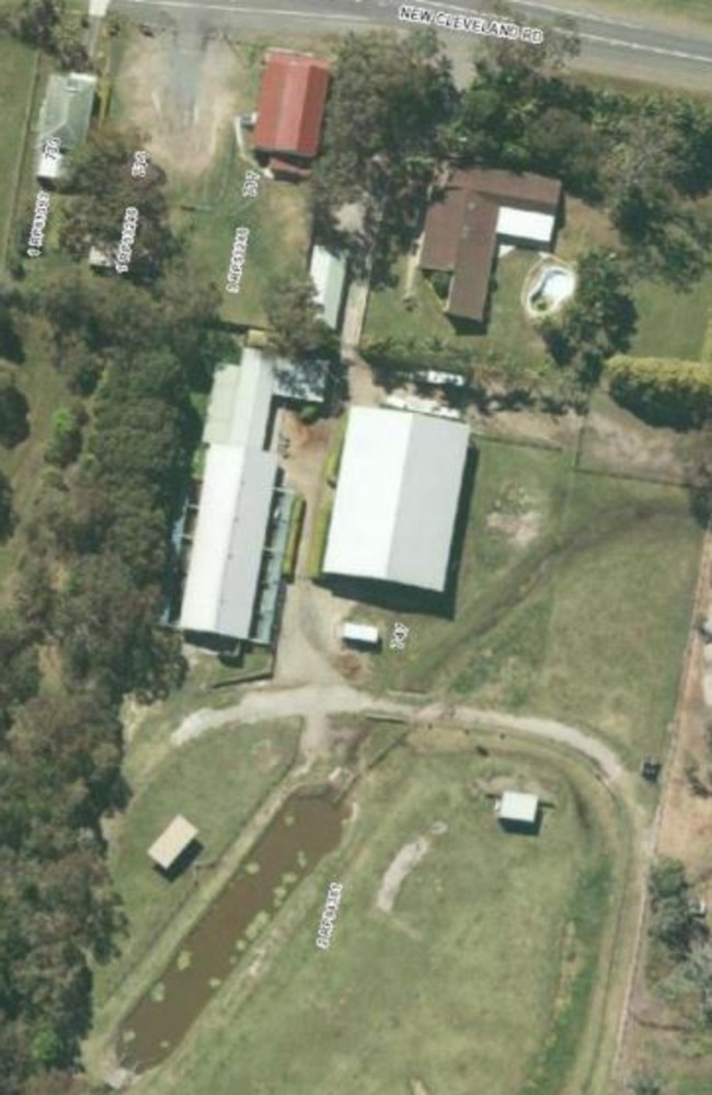 An aerial photo of Kurshonbrooke Lodge. Picture: PD Online.